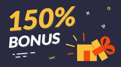 150% bonus
